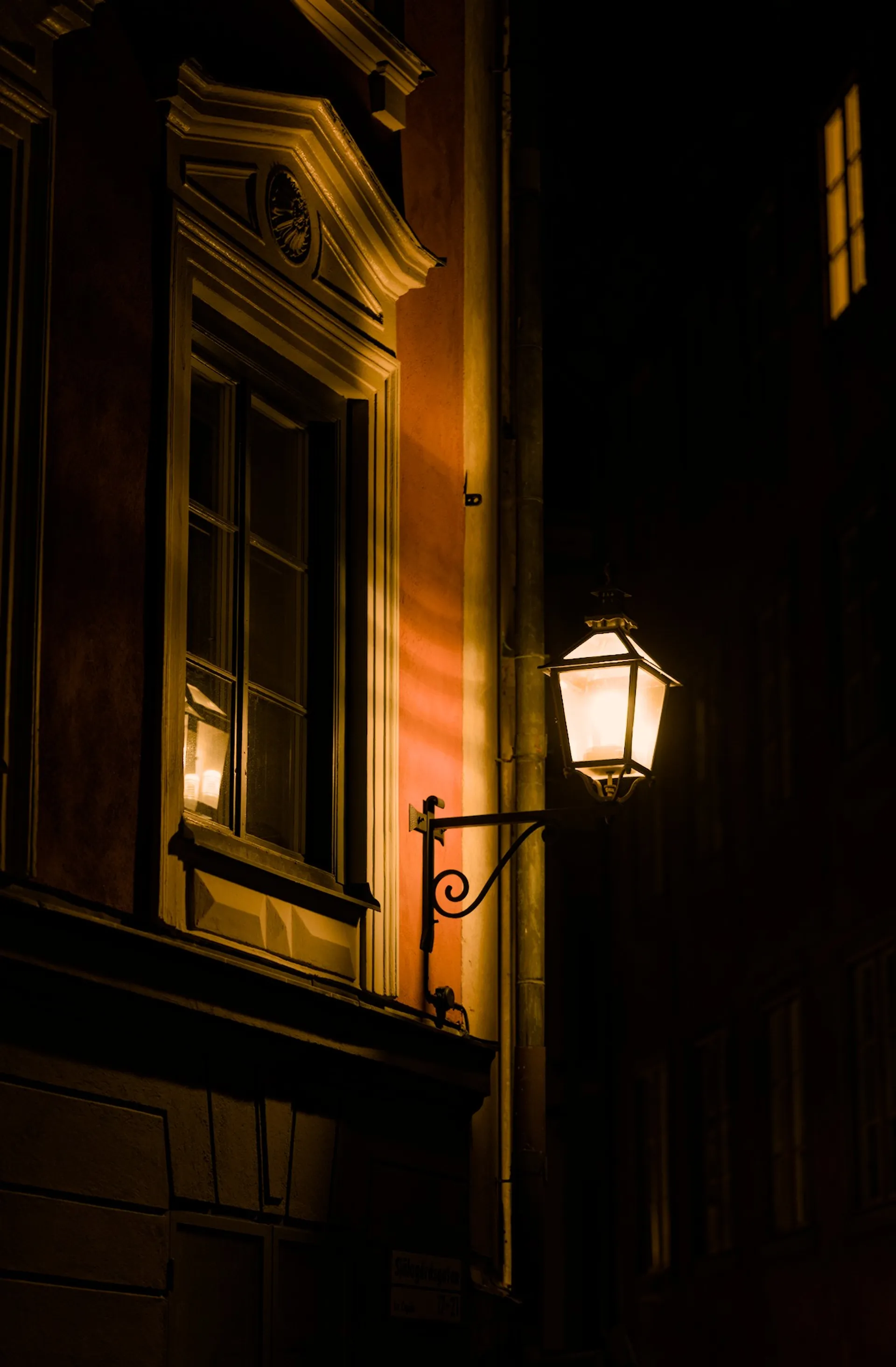 Night photos around Gamla Stan