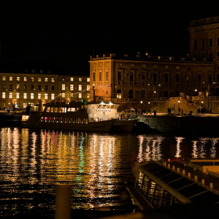 Night photos around Gamla Stan