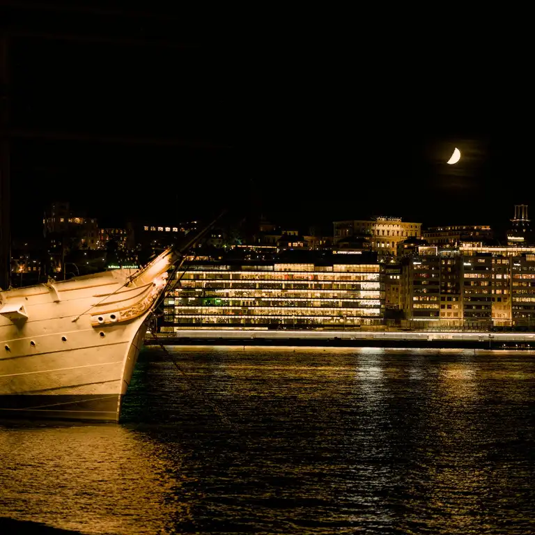 Night photos around Gamla Stan