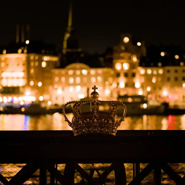 Night photos around Gamla Stan