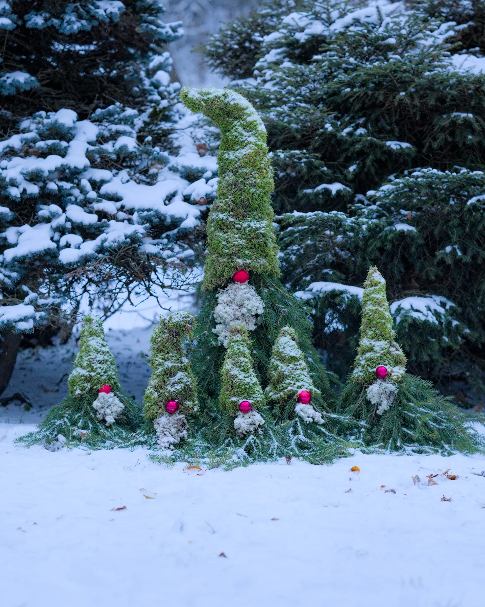 Snow in Sundbyberg