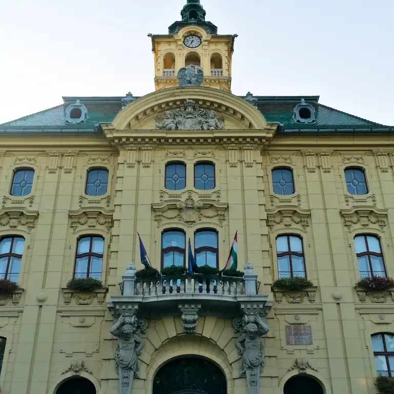 The inner city of Szeged