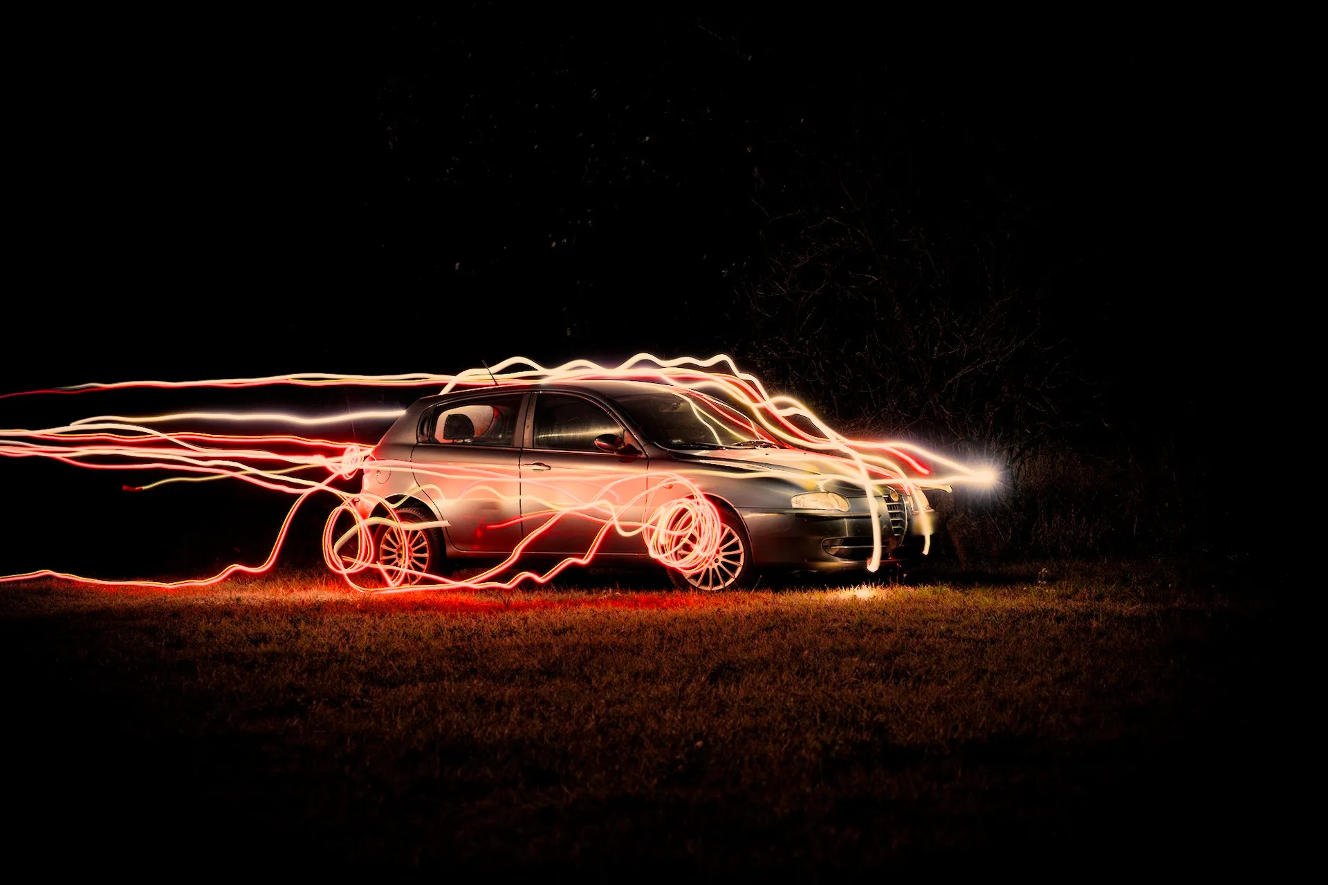 Car light painting