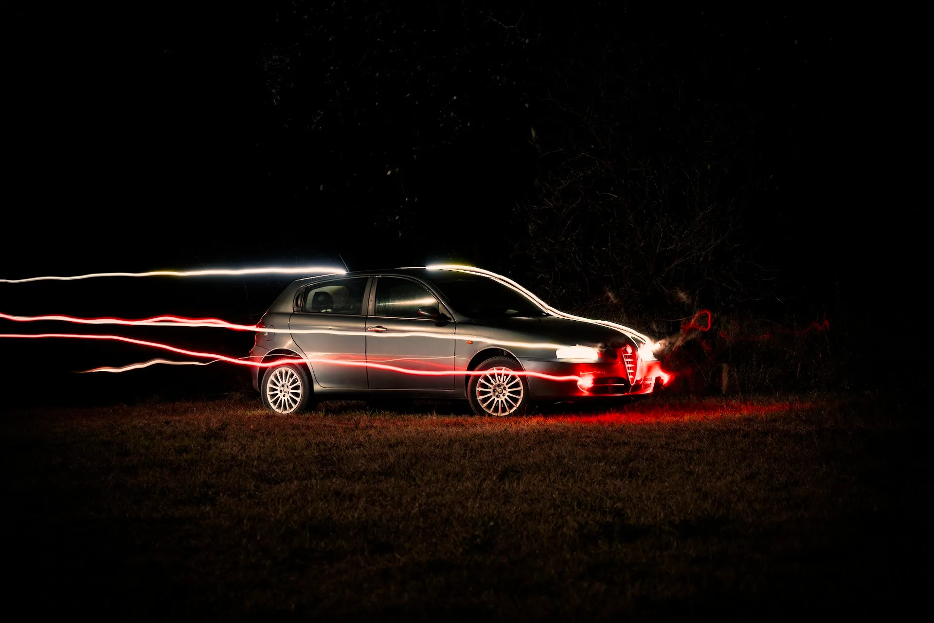 Car light painting