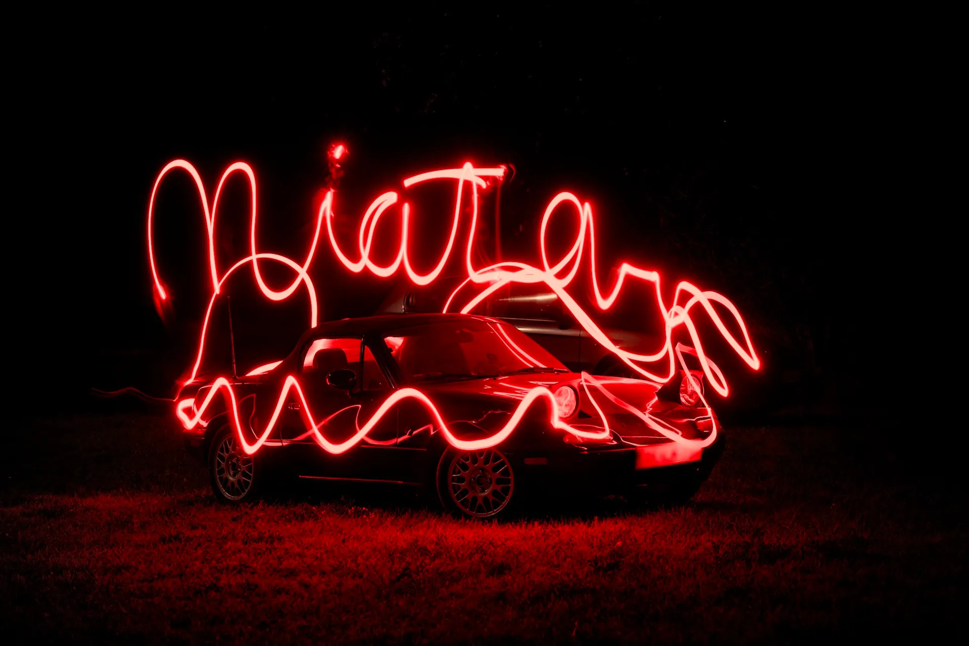 Car light painting