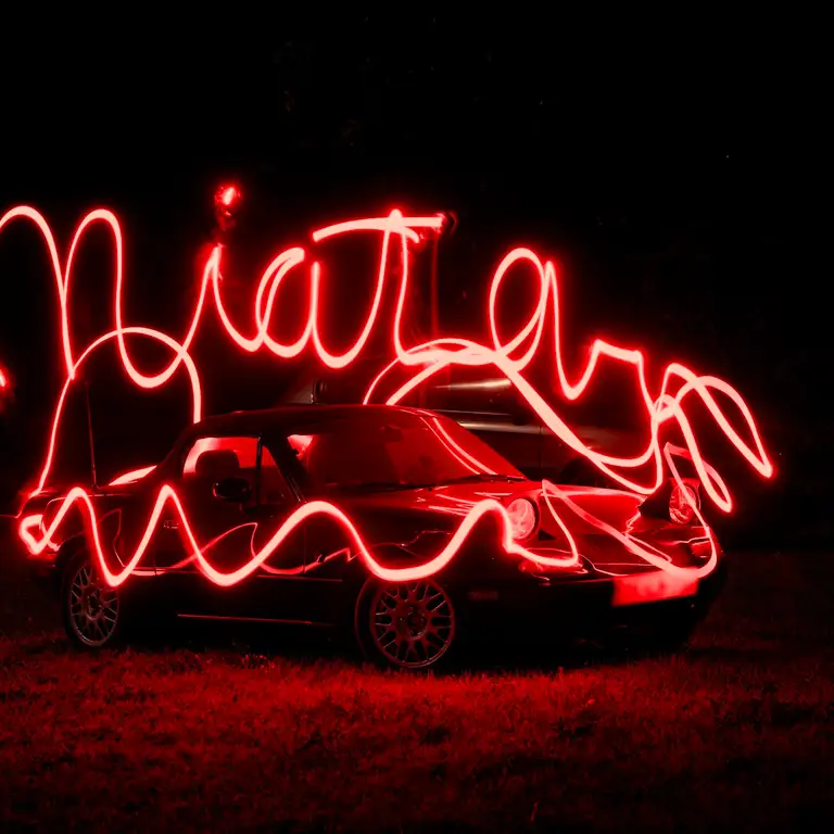 Car light painting