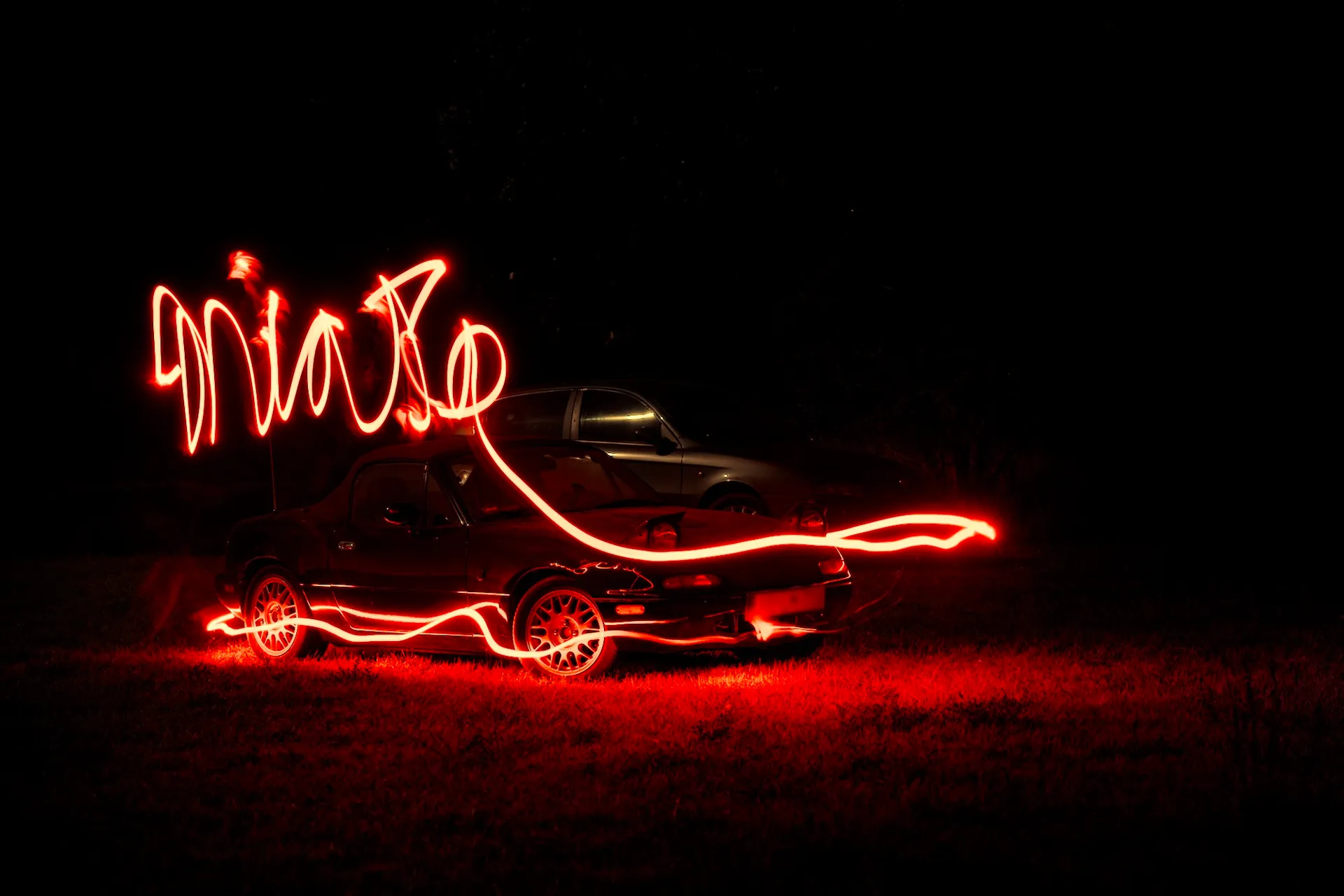 Car light painting