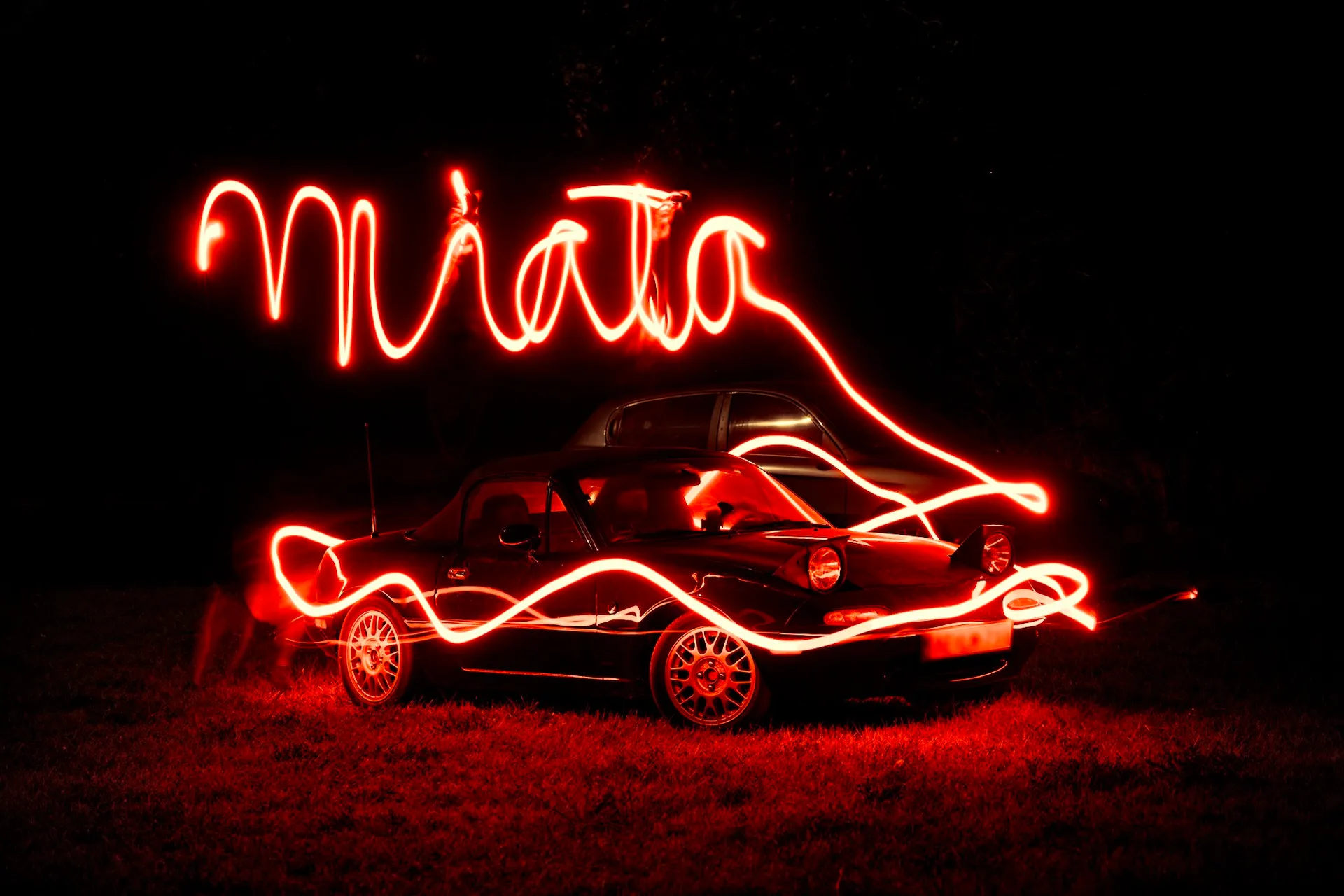 Car light painting