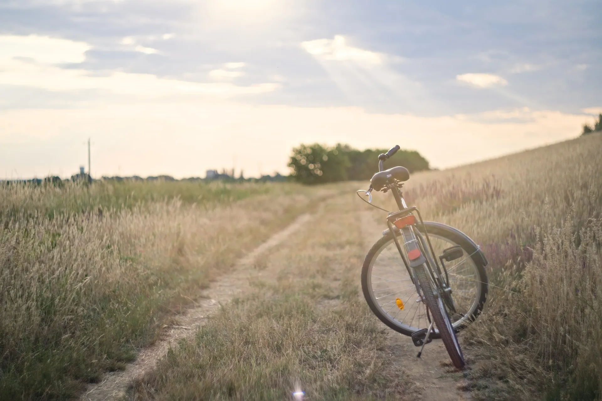 Sundown bike trip