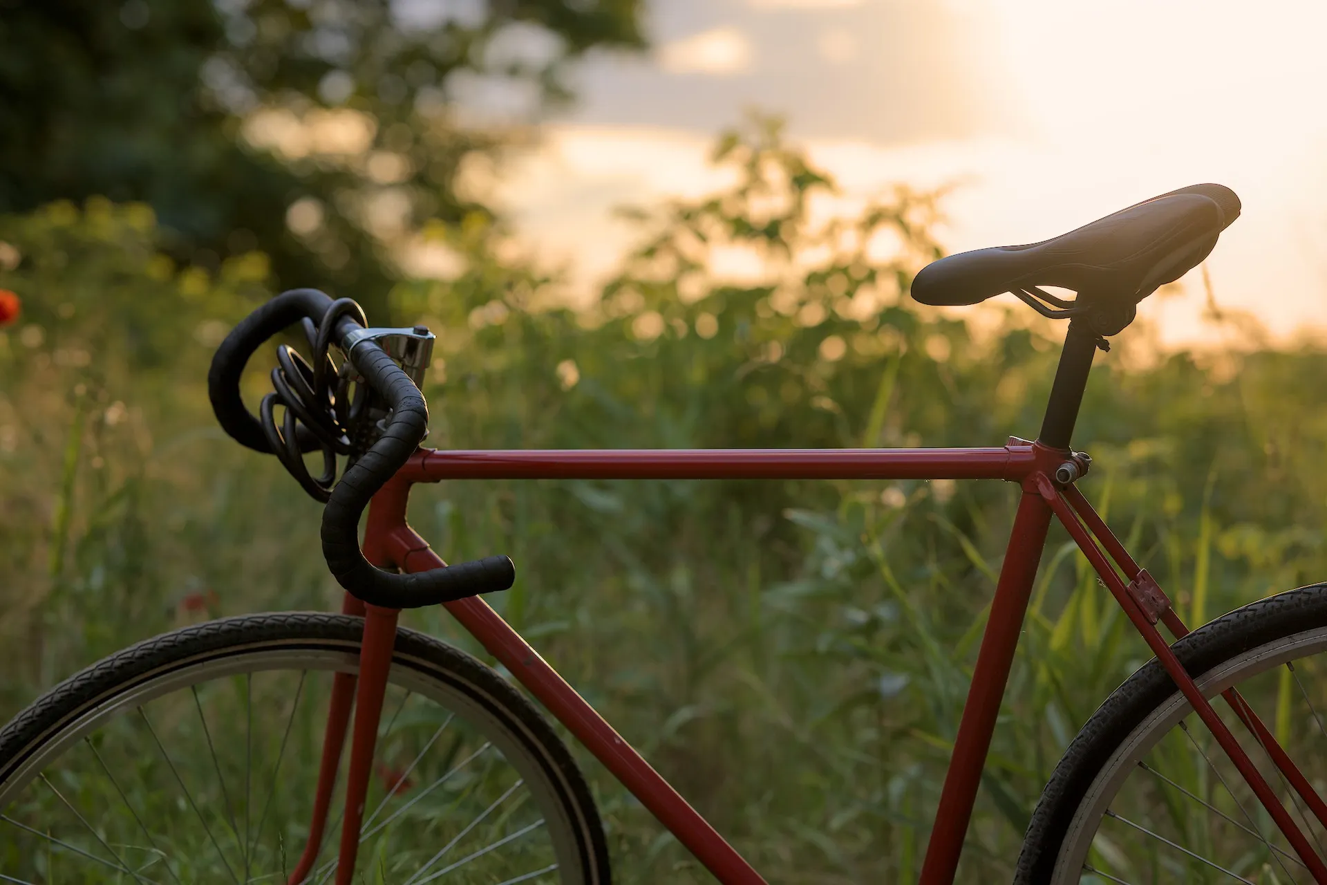 Sundown bike trip