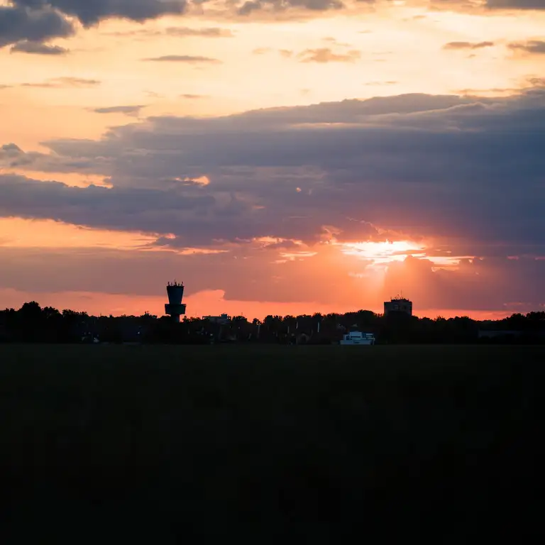 Sundown bike trip